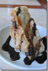 Day's Hotel Tagaytay - Cinnamon Pudding in Chocolate Sauce