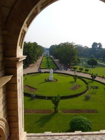 Viahera Vlogs - Kolkata - Victoria Memorial Terrace Garden